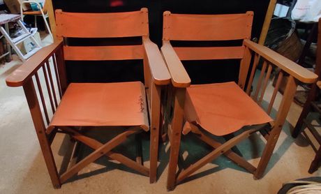 Σετ από 2 καρέκλες σκηνοθέτη