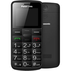 Panasonic KX-TU110EXB (Dual SIM) Μαύρο 1.77 Easy Phone με πλήκτρο SOS, Bluetooth και Μεγάλα Γράμματα.( 3 άτοκες δόσεις.)