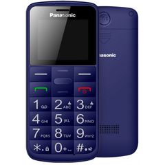 Panasonic KX-TU110EXC (Dual SIM) Μπλε 1.77 Easy Phone με πλήκτρο SOS, Bluetooth και Μεγάλα Γράμματα.( 3 άτοκες δόσεις.)