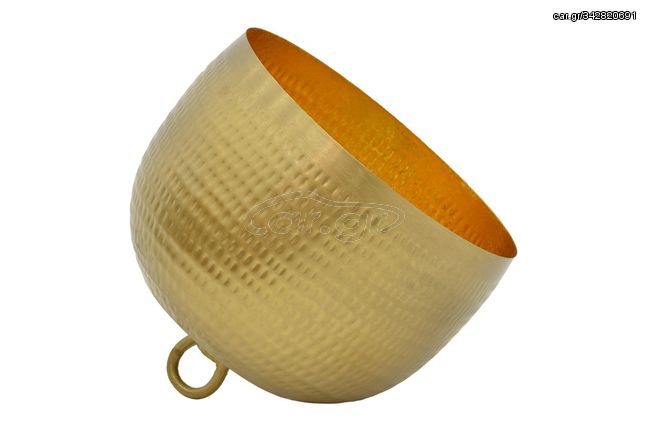 Φωτιστικό δαπέδου "LIGHTIE" από μέταλλο σε χρυσό χρώμα Φ35x33