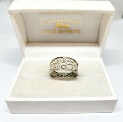 Ασημένιο 925 δαχτυλίδι με φιλιγκράν τεχνική Α9536 ΤΙΜΗ 70 ΕΥΡΩ