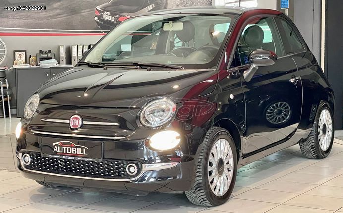 Fiat 500 '18  LOUNGE/ΟΘΟΝΗ/PANORAMA/NAVI/PARKTRONIC/EU6