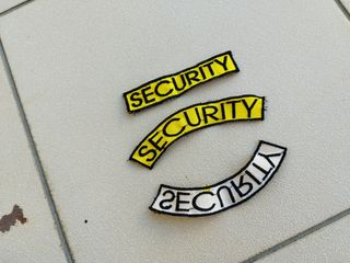 Σετ Κεντητά σήματα SECURITY 3 τεμάχια -thumb-4