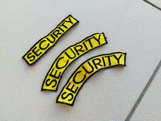 Σετ Κεντητά σήματα SECURITY 3 τεμάχια -thumb-3