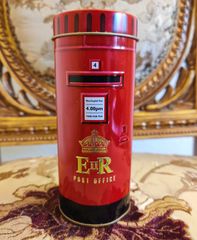 Βρετανικός κερματοδέκτης - κουμπαράς σε σχήμα γραμματοκιβωτίου