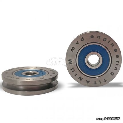 MVD Invert Roller Wheels Titanium (Ζεύγος)