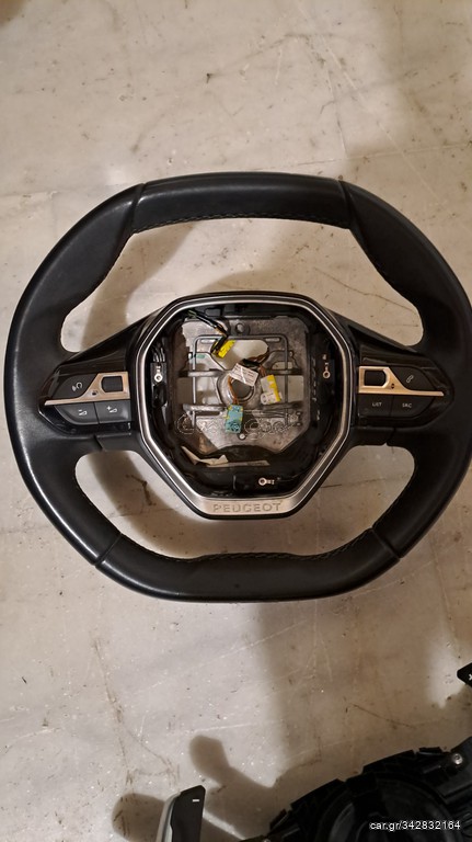 Peugeot 3008 II τιμονι δερμάτινο PEREDA_PARTS 