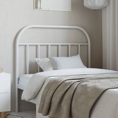 vidaXL Ανταλλακτικό κεφαλάρι Λευκό 100 εκ. Μεταλλικό