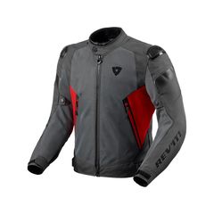 ΜΠΟΥΦΑΝ ΚΑΛΟΚΑΙΡΙΝΟ JACKET CONTROL AIR H2O GREY-RED FJT360| REV'IT