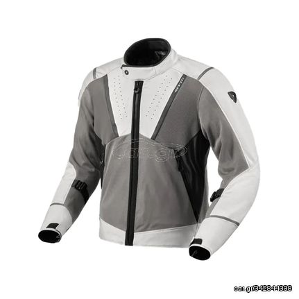 ΜΠΟΥΦΑΝ ΚΑΛΟΚΑΙΡΙΝΟ JACKET AIRWAVE 4 SILVER-ANTHRACITE FJT388| REV'IT