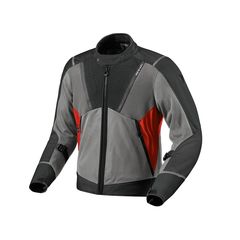 ΜΠΟΥΦΑΝ ΚΑΛΟΚΑΙΡΙΝΟ JACKET AIRWAVE 4 ANTHRACITE-RED FJT388 | REV'IT