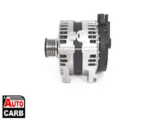 Δυναμό BOSCH 0121715124 για LAND ROVER FREELANDER 2006-2015, VOLVO S80 2006-2016, VOLVO V70 2007-2016