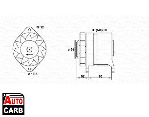 Δυναμό MAGNETI MARELLI 063321039010 για ALFA ROMEO AR 1978-1989, IVECO DAILY 1978-2009