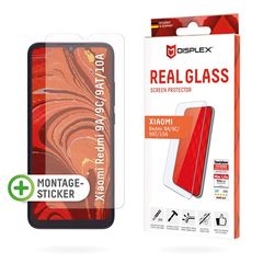 Displex Real Glass 2D Tempered Glass για Xiaomi Redmi 9A/9C/9AT/10A