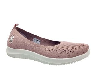 Canguro CA1215 Pink Πάνινα Γυναικεία Loafers