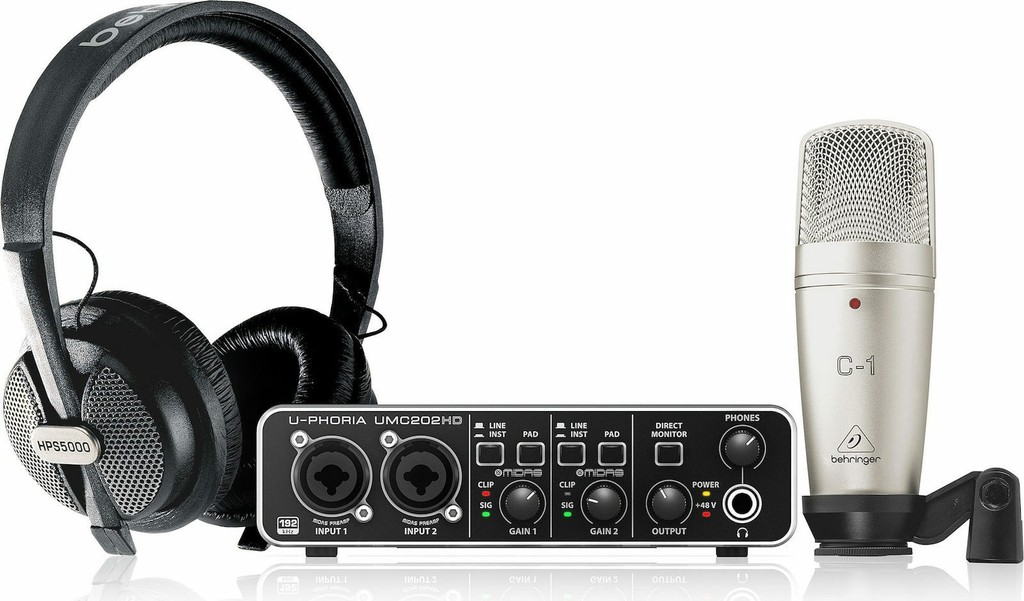 BEHRINGER U-Phoria Studio PRO - Professional studio pack - Behringer