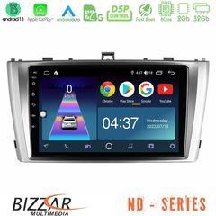 Bizzar ND Series 8Core Android13 2+32GB Toyota Avensis T27 Navigation Multimedia Tablet 9″