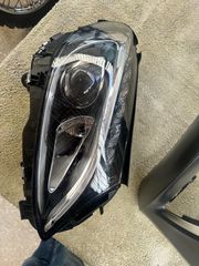 Mercedes C-Class (W205) 2014-2018 Εμπρός Δεξί Φανάρι - Full Led - Με Ψήκτρα-thumb-1