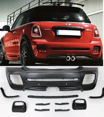 ΠΡΟΦΥΛΑΚΤΗΡΑΣ ΠΙΣΩ MINI Cooper R55/R56/R57 (2007-2014) JCW Design 