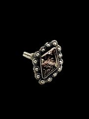 Δαχτυλιδι Ροδίτικο vintage Ασημι με χρυσό 9k-thumb-5
