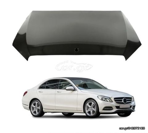 ΚΑΠΟ ΕΜΠΡΟΣ MERCEDES C CLASS W205 2014-2018 BONNET ALUMINIUM