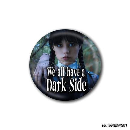 Pin Dark Side - Wednesday