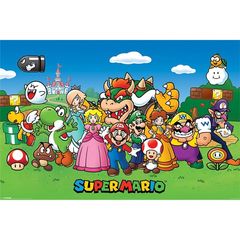 Αφίσα Super Mario Characters (61 x 91.5 cm)