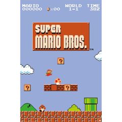 Αφίσα Super Mario Bros World 1-1 (91.5 x 61 cm)