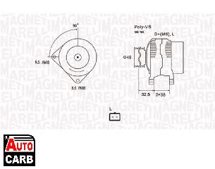 Δυναμό MAGNETI MARELLI 063731627010 για NISSAN PRIMASTAR 2002-, OPEL MOVANO 1998-, OPEL VIVARO 2001-2014