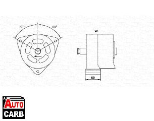 Δυναμό MAGNETI MARELLI 943356224010 για MAN F90 1986-1997