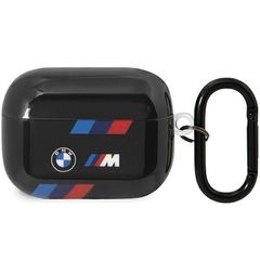 BMW BMAP222SOTK AirPods Pro 2 gen cover black/black Tricolor Stripes