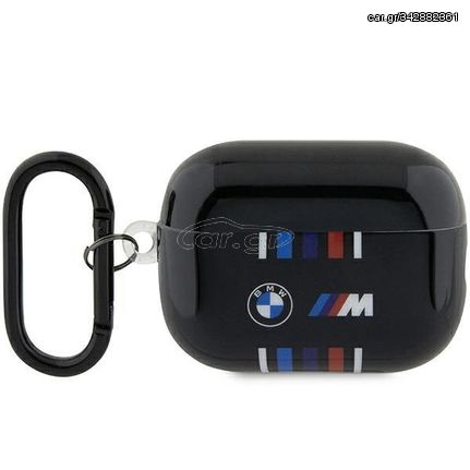 BMW BMAP222SWTK AirPods Pro 2 gen cover black/black Multiple Colored Lines