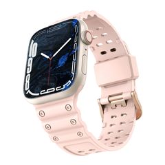Strap Triple Protection strap for Apple Watch SE, 8, 7, 6, 5, 4, 3, 2, 1 (41, 40, 38 mm) bracelet bracelet pink