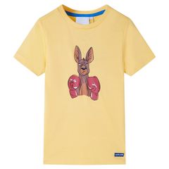 Μπλουζάκι Παιδικό Κοντομάνικο Κίτρινο 116