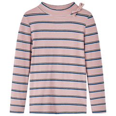 Μπλουζάκι Παιδικό Μακρυμάνικο Ανοιχτό Ροζ 104