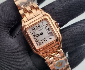 cartier santos rose gold replica