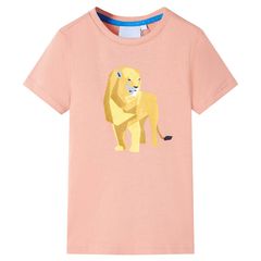 Μπλουζάκι Παιδικό Ανοιχτό Πορτοκαλί 104