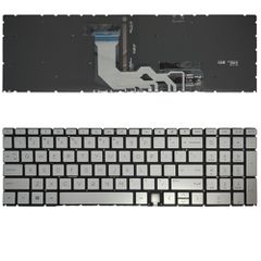 Πληκτρολόγιο - Laptop Keyboard για HP Envy x360 15-ed1016nn - Product Number : 3Y5C7EA L81750-B31 PK132UR1A114 PK132UR1C12 US Silver No Frame Backlight ( Κωδ.40818USSILNOFRBL )