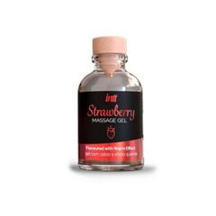 Intt - Hot Effect Strawberry Flavor Massage Gel 30ml