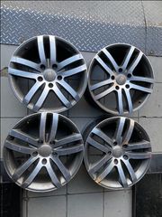 AUDI  Q7 ΖΑΝΤΕΣ ΣΕΤ 8,5Χ18 5Χ130Κ ΕΤ58 ΔΙΑΜΑΝΤΕ ΑΝΘΡΑΚΙ ΤΕΤΡΑΔΑ