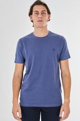 Magnetic North Mens Basic Logo T-Shirt Blue 50031