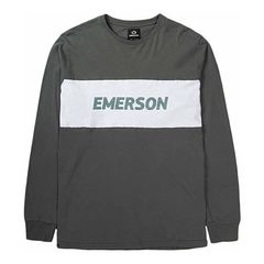 Emerson Men’s L/S Tee 192.EM31.45 Army Green