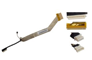 Kαλωδιοταινία Οθόνης - Flex Video Screen Cable LCD cable for TOSHIBA SATELLITE A300D-155 GLEDD0BL5LC // GLEDD0BL5LC000080804 REV:3A (Κωδ. 1-FLEX0015)