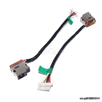 Βύσμα Τροφοδοσίας  DC Power Jack Socket Connector Charging Port DC IN Cable Laptop HP	15-AY104NV	799736-F57 (κωδ.3412)