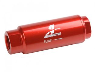 40 Micron, 3/8′ NPT ports Red Fuel Filter