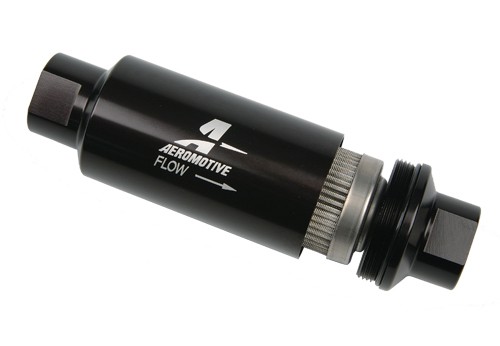 100 Micron ORB-10 Black Fuel Filter