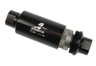 100 Micron ORB-10 Black Fuel Filter