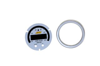AEM X-Series Wideband Accesories Silver/White Bezel