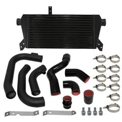 Upgrade Front Mount Intercooler Kit For Audi A4 B6 Quattro 1.8T Turbo 2002-2006 Black