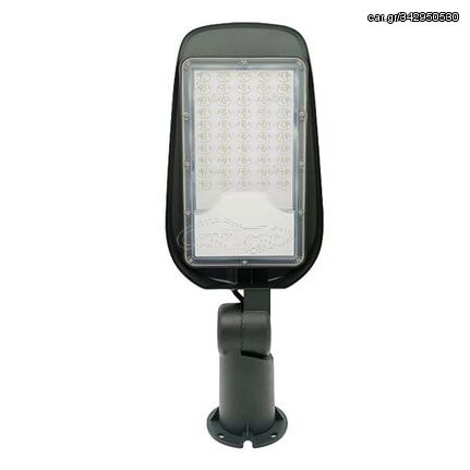 Φωτιστικό Δρόμου LED με Αντικεραυνική Προστασία και Σπαστό Βραχίονα 50W IP65 3-61950 Adeleq